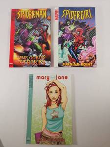 lot 261 image: Marvel Small TBP Collection - Spider-Girl, Spider-Man & Mary Jane