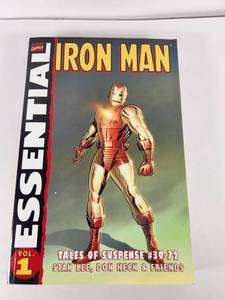 lot 262 image: Essential Iron Man Vol. 1 Marvel Comics Collection