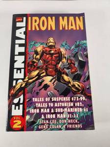 lot 263 image: Essential Iron Man Volume 2 Marvel Comics Collection