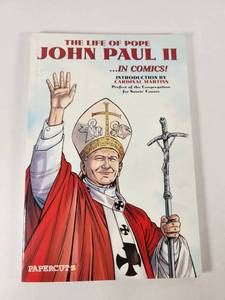 lot 270 image: The Life of Pope John Paul II Comic Book by Papercutz