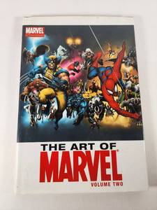 lot 280 image: The Art of Marvel Volume Two Hardcover Book