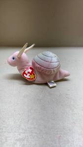 lot 403 image: Ty Beanie Baby Swirly the Snail (1999)