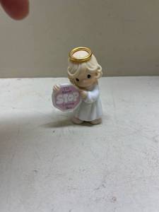 lot 461 image: Precious Moments Angel Figurine - Ill Never Stop Loving You