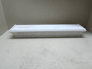 lot 500 image: White Floating Wall Shelf