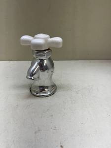 lot 510 image: Avon Just A Twist Deep Wood Aftershave Chrome Bathroom Faucet