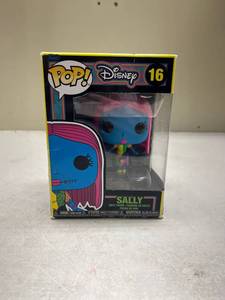 Funko Black light Pop Sally #16 Disney Nightmare Before Christmas Vinyl Figure