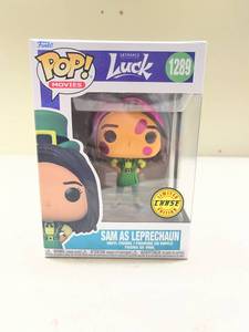 lot 599 image: Funko Pop Movies Luck Sam as Leprechaun 1289 Chase Edition