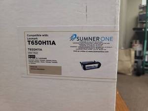lot 3299 image: Lexmark T650H11A High Yield Black Toner Cartridge