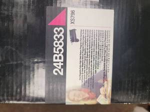 lot 3796 image: Lexmark 24B5833 Return Program Print Cartridge
