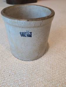 Ruckels Stoneware Crock