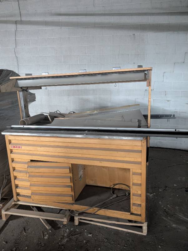 lot 1010 image: Arneg Commercial Display Case and Storage Unit