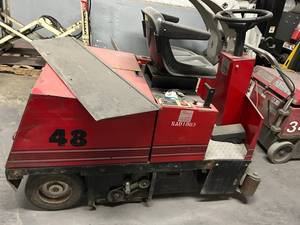 Factory Ride-On Floor Sweeper #34/48 - untested