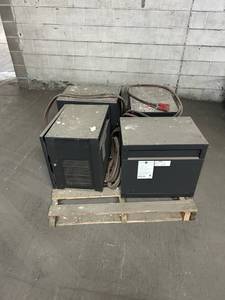 lot 155 image: Industrial Power Transformers Set untested