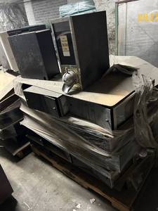 lot 166 image: Commercial Coffee Bean Dispenser Set