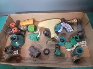 lot 19 image: Garden Hose Nozzles and Sprinkler Attachments Collection