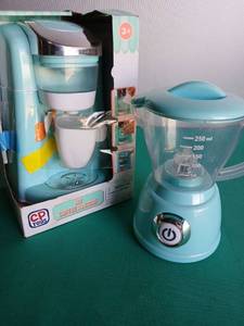 lot 9101 image: Mixed Childrens Toy Lot with Kitchen Playset, Vehicles, and Ocean Globe