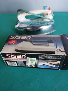 lot 9116 image: Sisan French Steam Iron with Original Box