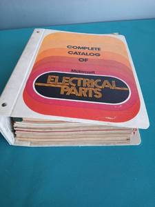 lot 9233 image: Motorcraft Electrical Parts Complete Catalog with Service Manuals and Documentation - Retail $25