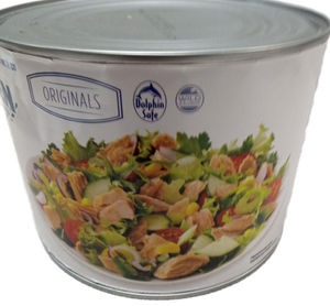 lot 3408 image: Hidden Bay Chunk Light Skipjack Tuna in Water 66.5 oz Can - Best By July 22, 2025