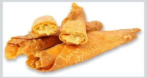 lot 3436 image: Tyson Crispitos, Chicken & Cheese Net.Wt. 15.525 lbs  72 per case (Sell By 080326) - Retail $125