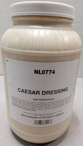 lot 3442 image: Kens Foods Caesar Dressing Commercial Grade 1 Gallon Container Best By May 04, 2026