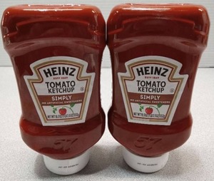 lot 3444 image: Heinz Simply Tomato Ketchup 2-Pack