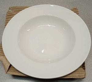 lot 3458 image: ITI White Porcelain Dinner Bowls, Set of 6