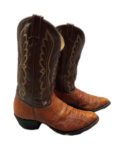 Vintage Tony Lama Leather Cowboy Boots (Size 9) - Retail: $199