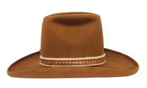 Stetson Brown 4X Beaver Felt Cowboy Hat (Size 7 3/8) - Retail: $250