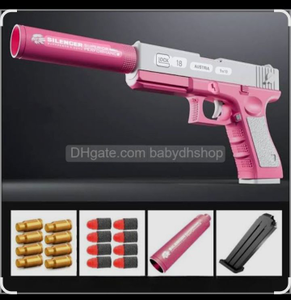 lot 4013 image: Model 1911 Educational Science Mode Toy Pistol with Silencer
