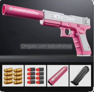 lot 4015 image: Model 1911 Educational Science Mode Toy Pistol with Silencer