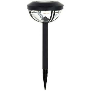 lot 4043 image: Duracell Advanced Solar Pathway Light, 2 pack, Black originally a 4 pack missing 2
