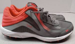 lot 4044 image: Ryka Womens Athletic Running Shoes Gray Coral - Size 9M