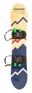 lot 4237 image: SportsStuff Snow Ryder PRO Hardwood Snowboard, 130cm, Beginners Wood Snowboard