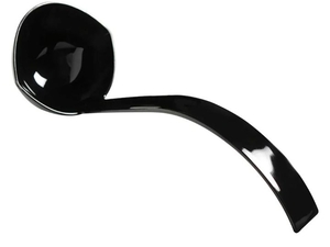 lot 4247 image: Black Plastic Punch Ladle 10 piece