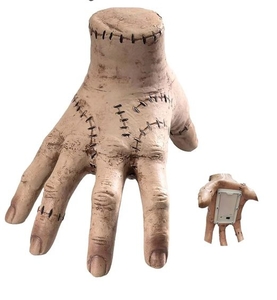 lot 4280 image: Wednesday Addams Family Moving Hand Halloween Decoration