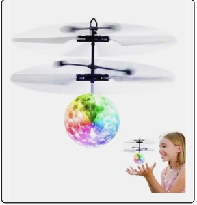lot 4286 image: Flying Ball Hand-Controlled Helicopter Drone Toy