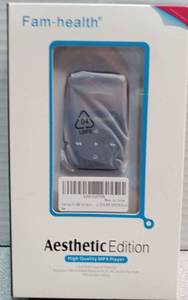 lot 4291 image: Fam-health Aesthetic Edition MP3 Player