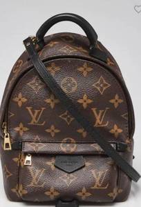 lot 4328 image: Louis Vuitton Monogram Canvas Palm Springs Mini Backpack with Strap