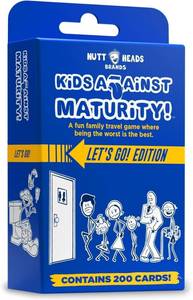 lot 4361 image: Kids Against Maturity Funny Family Card Game for Kids Ages 10 & Parents, Teens & Adults  Hilarious Party Game for Family Game Night  Super Fun (Lets Go Edition)