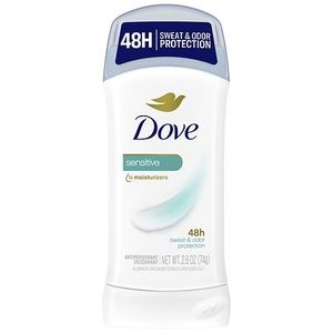 lot 4365 image: Dove Sensitive Sweat and Odor Protection Women s Antiperspirant Deodorant Stick  2.6 oz