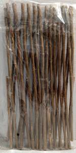 lot 4375 image: Natural Bamboo Sticks Bundle 28 sticks