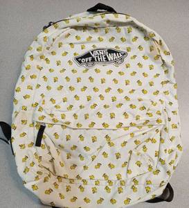 lot 4378 image: Vans Off The Wall Woodstock Pattern Backpack