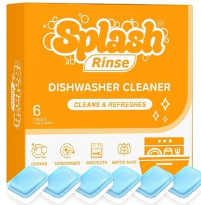 lot 4399 image: Splash Dishwasher Cleaner 6 Count