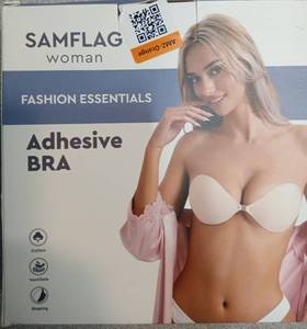 lot 4403 image: SAMFLAG Womens Adhesive Bra Size B