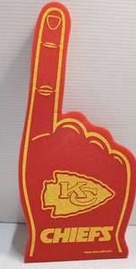 lot 3476 image: Kansas City Chiefs Foam Finger