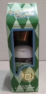lot 3483 image: Bath & Body Works Hand Cream and Pocket Sanitizer Set