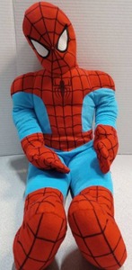 lot 3492 image: Stuffed Spider-Man Plush Toy