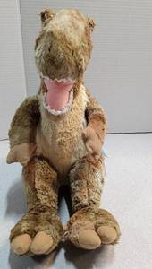 lot 3496 image: Large Plush T-Rex Dinosaur Stuffed Animal Toy