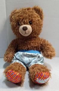 lot 3500 image: Build-A-Bear Brown Teddy Bear with Swim Shorts